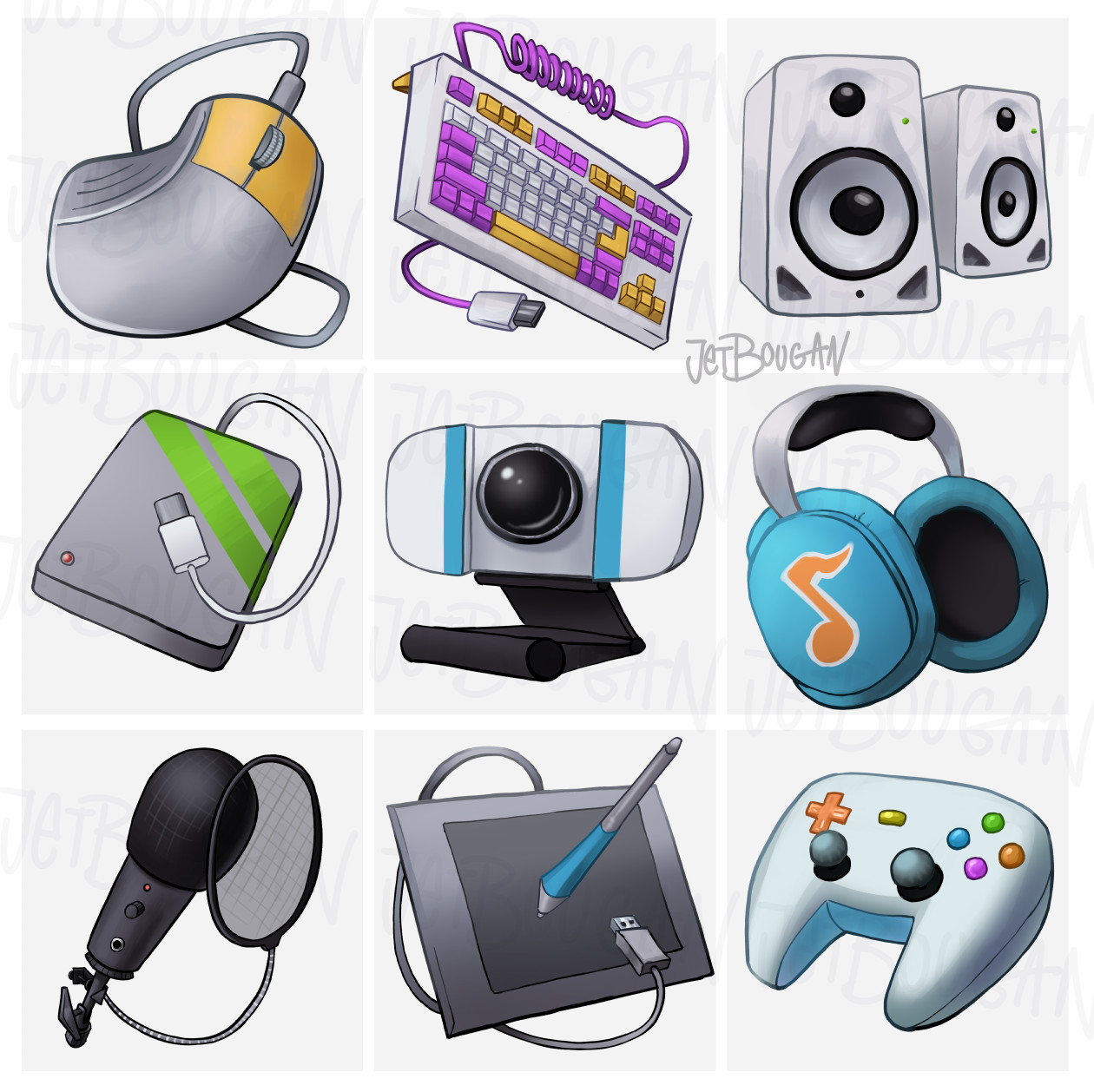 Merge game style icons